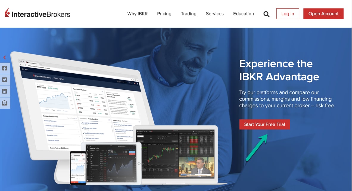 Interactive Brokers - Start your free trial with a demo account