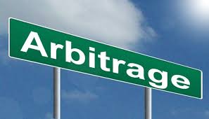 This image shows a arbitrage sign.